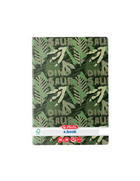 9487530,Caiet A5 48 file matematica, Motiv dino mania