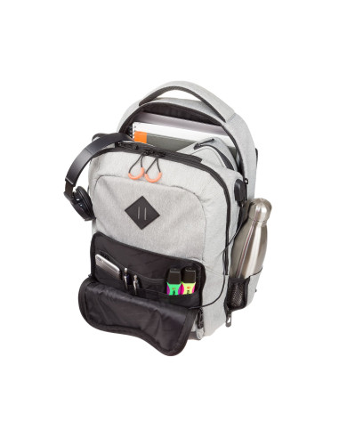 SH42118156,Rucsac college wizzard gri piatra melange walker