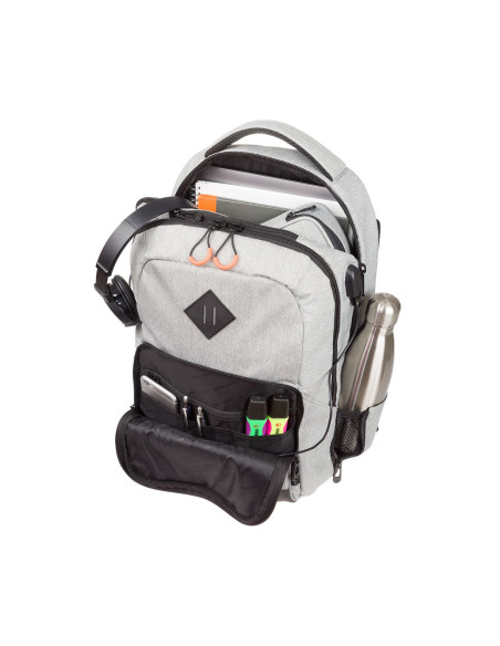 SH42118156,Rucsac college wizzard gri piatra melange walker