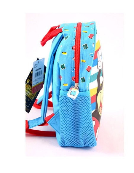 MKRS1828-1,Ghiozdan gradinita mini mickey mouse albastru multicolor pigna