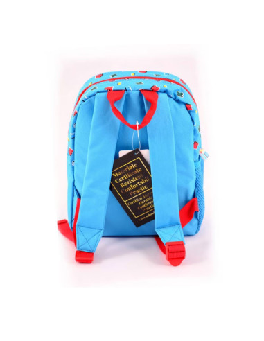 MKRS1828-1,Ghiozdan gradinita mini mickey mouse albastru multicolor pigna