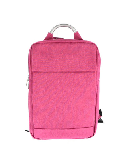 TZRS2242MV,Ghiozdan laptop pink it usb 2 fermoare pigna
