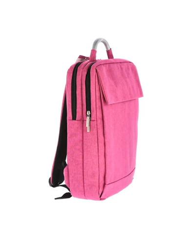 TZRS2242MV,Ghiozdan laptop pink it usb 2 fermoare pigna