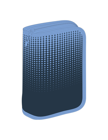 MCPE31CK13,Penar echipat 31 piese 1 fermoar 2 extensii dots bleu pigna