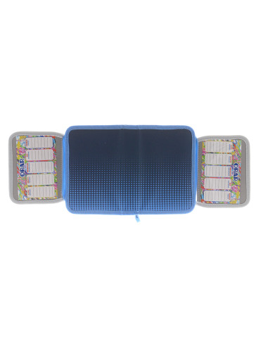 MCPE31CK13,Penar echipat 31 piese 1 fermoar 2 extensii dots bleu pigna