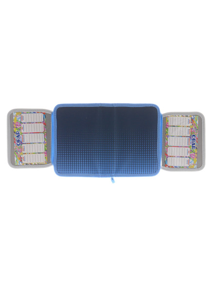 MCPE31CK13,Penar echipat 31 piese 1 fermoar 2 extensii dots bleu pigna