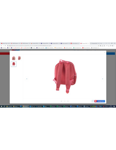 PSRS2228-1,Ghiozdan gradinita princess roz pastel pigna