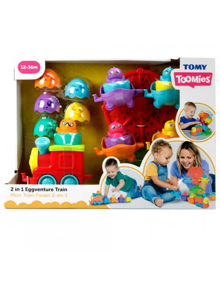Trenuletul cu oua surpriza, jucarie 2in1,T73099 Trenuletul cu oua surpriza, jucarie 2in1,T73099