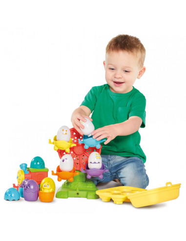 Trenuletul cu oua surpriza, jucarie 2in1,T73099 Trenuletul cu oua surpriza, jucarie 2in1,T73099