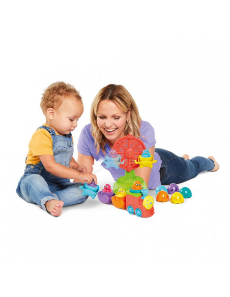 Trenuletul cu oua surpriza, jucarie 2in1,T73099 Trenuletul cu oua surpriza, jucarie 2in1,T73099