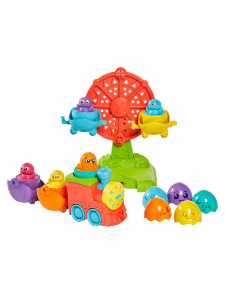 Trenuletul cu oua surpriza, jucarie 2in1,T73099 Trenuletul cu oua surpriza, jucarie 2in1,T73099