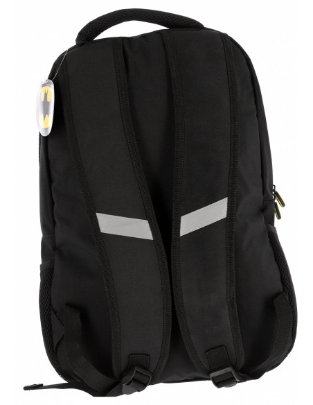 BMRS2277-1,Ghiozdan gimnaziu batman negru pigna