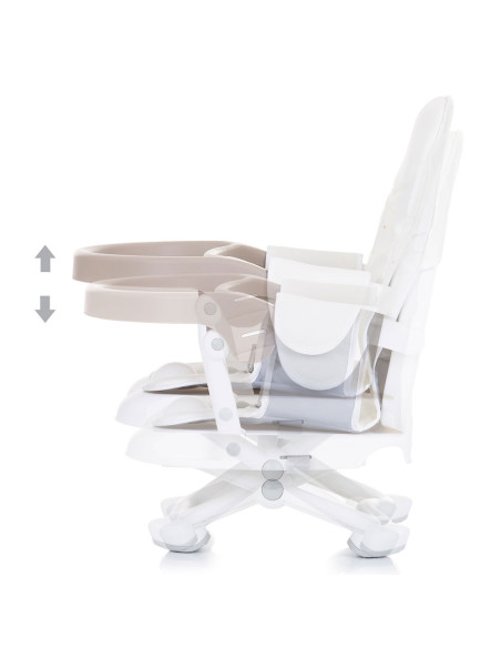 STHBL02302SA,Inaltator scaun de masa Chipolino Lollipop sand