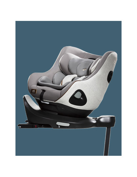 BB-C2104CACBN000,Joie - Scaun auto rotativ i-Size i-Harbour Signature Carbon, 40-105 cm, testat ADAC si certificat R129