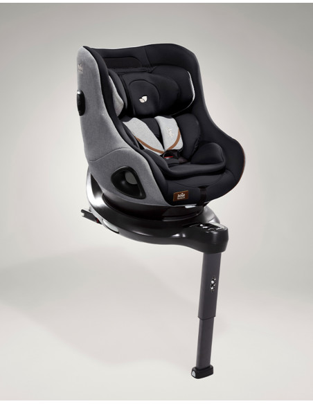 BB-C2104CACBN000,Joie - Scaun auto rotativ i-Size i-Harbour Signature Carbon, 40-105 cm, testat ADAC si certificat R129