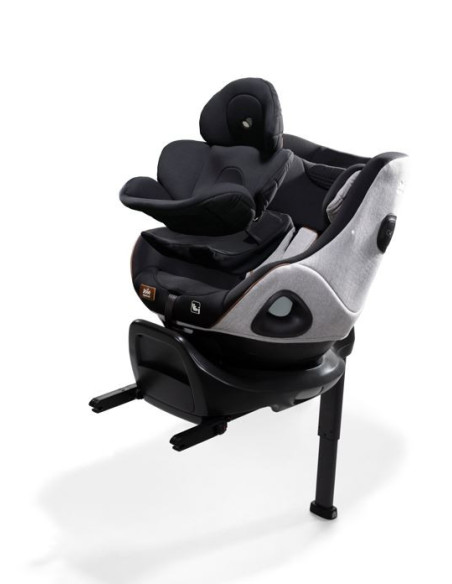 BB-C2104CACBN000,Joie - Scaun auto rotativ i-Size i-Harbour Signature Carbon, 40-105 cm, testat ADAC si certificat R129