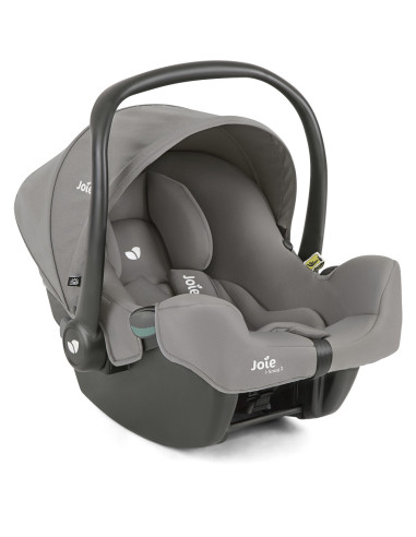 BB-C1817CAPEB000,Joie - Scoica auto i-Snug 2 cu tetiera reglabila, 40-75 cm, Pebble, testata ADAC si certificata R129