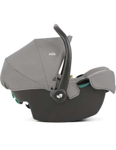 BB-C1817CAPEB000,Joie - Scoica auto i-Snug 2 cu tetiera reglabila, 40-75 cm, Pebble, testata ADAC si certificata R129