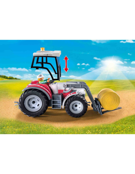PM71305,PLAYMOBIL - TRACTOR MARE CU ACCESORII PM71305,PLAYMOBIL - TRACTOR MARE CU ACCESORII
