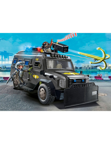 PM71144,PLAYMOBIL - VEHICULUL DE TEREN AL ECHIPEI SWAT PM71144,PLAYMOBIL - VEHICULUL DE TEREN AL ECHIPEI SWAT
