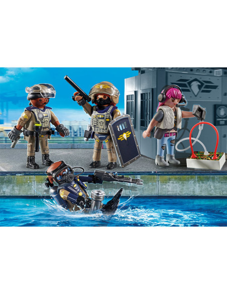 PM71146,PLAYMOBIL - SET FIGURINE ECHIPA SWAT