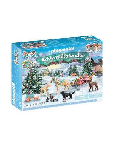 PM71345,PLAYMOBIL - CALENDAR CRACIUN - PLIMBARE CU SANIA