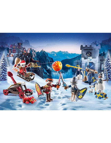 PM71346,PLAYMOBIL - CALENDAR CRACIUN - NOVELMORE BATAIE CU ZAPADA PM71346,PLAYMOBIL - CALENDAR CRACIUN - NOVELMORE BATAIE CU ZAPADA