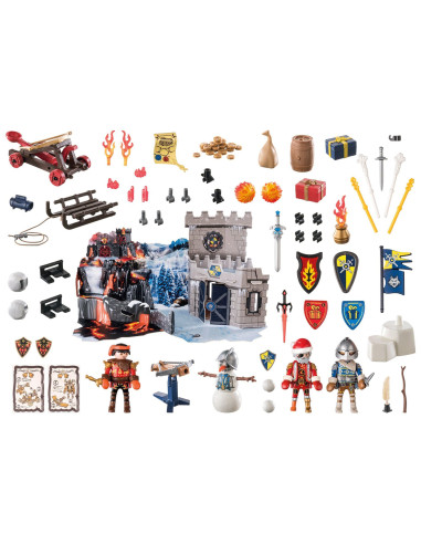 PM71346,PLAYMOBIL - CALENDAR CRACIUN - NOVELMORE BATAIE CU ZAPADA PM71346,PLAYMOBIL - CALENDAR CRACIUN - NOVELMORE BATAIE CU ZAPADA
