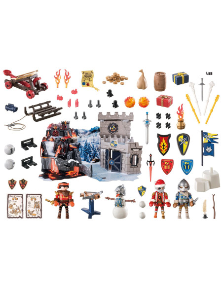 PM71346,PLAYMOBIL - CALENDAR CRACIUN - NOVELMORE BATAIE CU ZAPADA PM71346,PLAYMOBIL - CALENDAR CRACIUN - NOVELMORE BATAIE CU ZAPADA