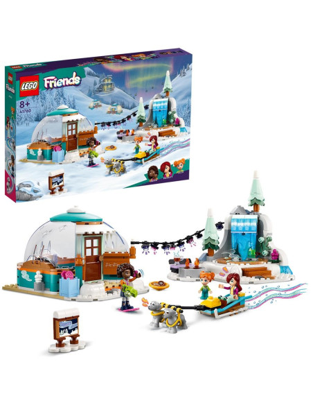 41760,Lego Friends Aventura De Vacanta In Iglu 41760