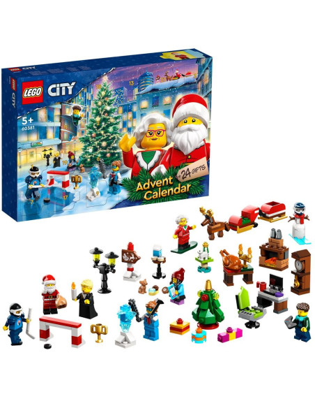 60381,Lego City Calendar De Advent 2023 60381