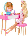 MTHPT55,Barbie Set Papusa Barbie Si Dormitorul Lui Barbie