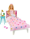 MTHPT55,Barbie Set Papusa Barbie Si Dormitorul Lui Barbie