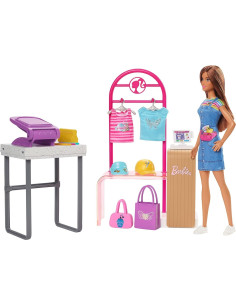 MTHKT78,Barbie Set Barbie Magazinul De Imprimat 2