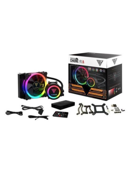 CHIONE-E1A-120R,Cooler procesor cu lichid Gamdias Chione E1A 120R iluminare RGB