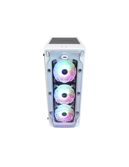 LUX-II-RGB-WH,Carcasa Segotep Lux II RGB alba