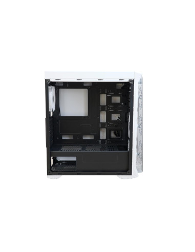 LUX-II-RGB-WH,Carcasa Segotep Lux II RGB alba