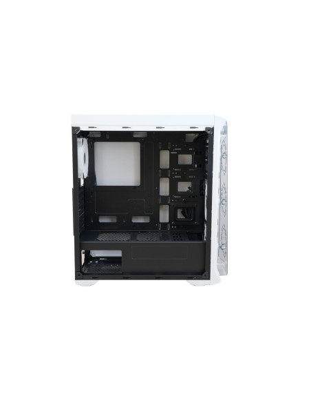 LUX-II-RGB-WH,Carcasa Segotep Lux II RGB alba