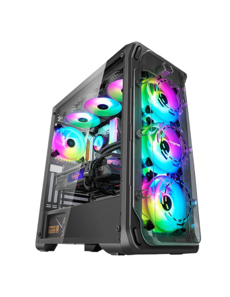 LUX360-BK,Carcasa Segotep Lux 360 neagra