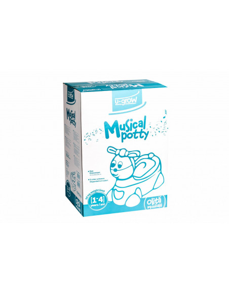 Olita Muzicala Iepuras Portocalie U-GROW U8871-O,U8871-O