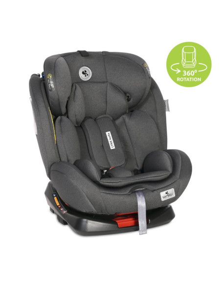 10071742305,Scaun auto, Lynx, Isofix, 0-36 Kg, rotativ 360 grade, Black