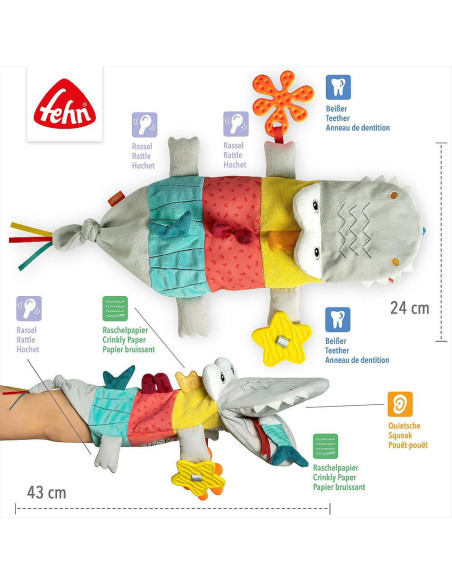 049183,Papusa de mana - Crocodil