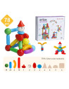 MPO-78,Set de constructie magnetic - STICK (78 piese)