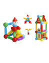 MPO-78,Set de constructie magnetic - STICK (78 piese)