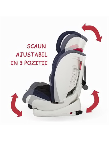 336085830,Scaun auto cu Isofix grupa 9-36 kg COCCOLLE Vela-Fix albastru
