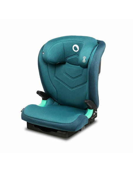 BN-LO-NEAL_GREEN_TURQUOISE,Lionelo - Scaun auto Neal Turquoise Spatar reglabil, Baza i-size, 15-36 Kg, cu Isofix, Conform cu sta