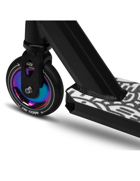 BN-LO-WHIZZ-NEO_BLACK_CARBON,Lionelo - Trotineta Whizz, Pentru Acrobatii, Rulmenti ABEC-9, Sistemul de compresie IHC 9, 20 - 100
