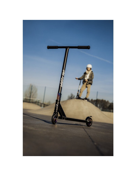 BN-LO-WHIZZ-NEO_BLACK_CARBON,Lionelo - Trotineta Whizz, Pentru Acrobatii, Rulmenti ABEC-9, Sistemul de compresie IHC 9, 20 - 100