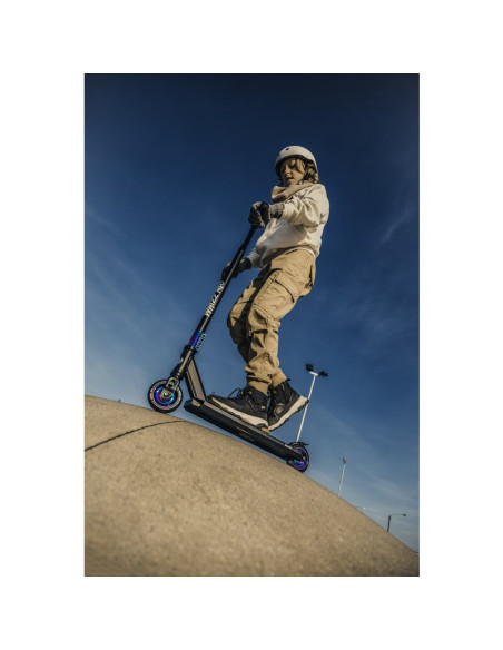 BN-LO-WHIZZ-NEO_BLACK_CARBON,Lionelo - Trotineta Whizz, Pentru Acrobatii, Rulmenti ABEC-9, Sistemul de compresie IHC 9, 20 - 100