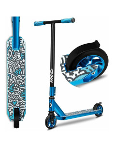BN-LO-WHIZZ-BLUE-COBALT,Lionelo - Trotineta Whizz, Pentru Acrobatii, Rulmenti ABEC-9, Sistemul de compresie IHC 9, 20 - 100 kg,  2
